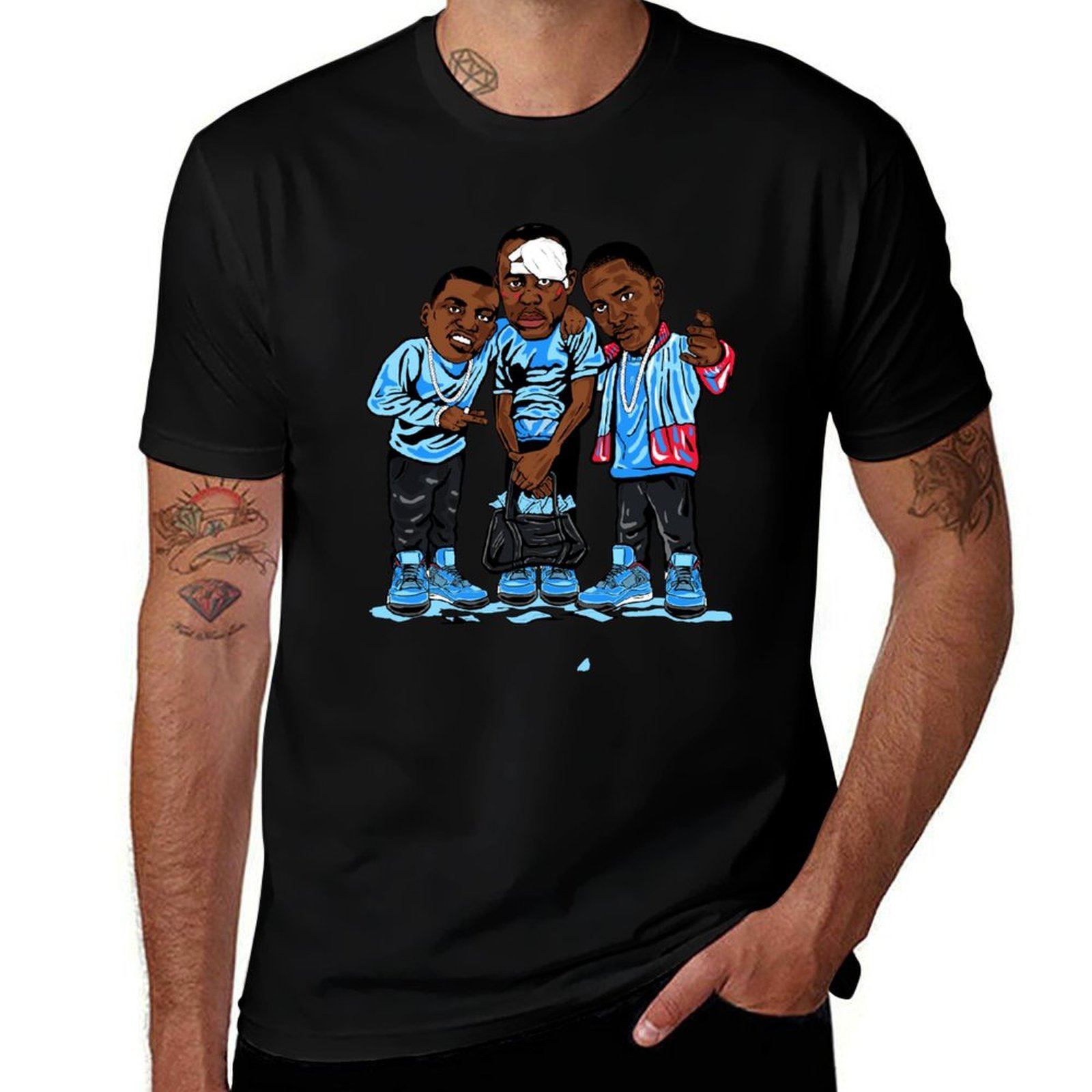 Cactus Jack Tee - ทุกคนกินได้ เสื้อยืด Cactus Jack แบบลำลองสำหรับใส่ทำงาน