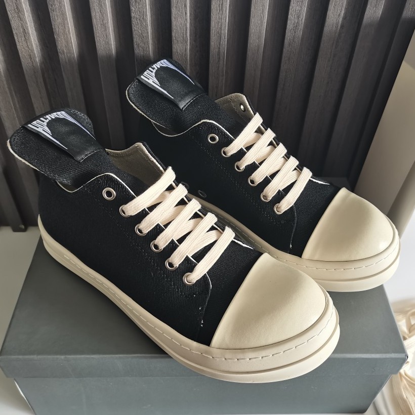Streetwear Brand Shoes - รองเท้าผ้าใบผู้หญิงแบรนด์คลาสสิก ดีไซน์เนอร์คุณภาพสูง สีดำ แฟชั่น ซิป สายรัดข้อเท้า