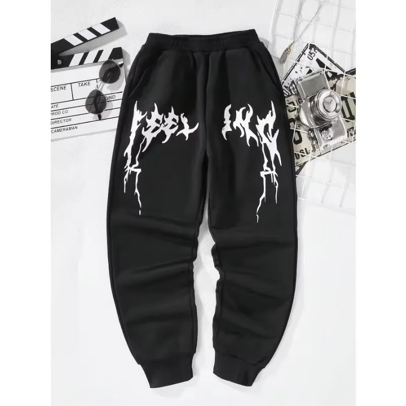 Streetwear Brand Joggers - 2025แนวโน้มผู้หญิงSweatpantsขนาดใหญ่ขนาดใหญ่JoggersสําหรับชายStreetwearกีฬาJoggingยี่ห้อขนแกะกางเกงเสื้อผ้า