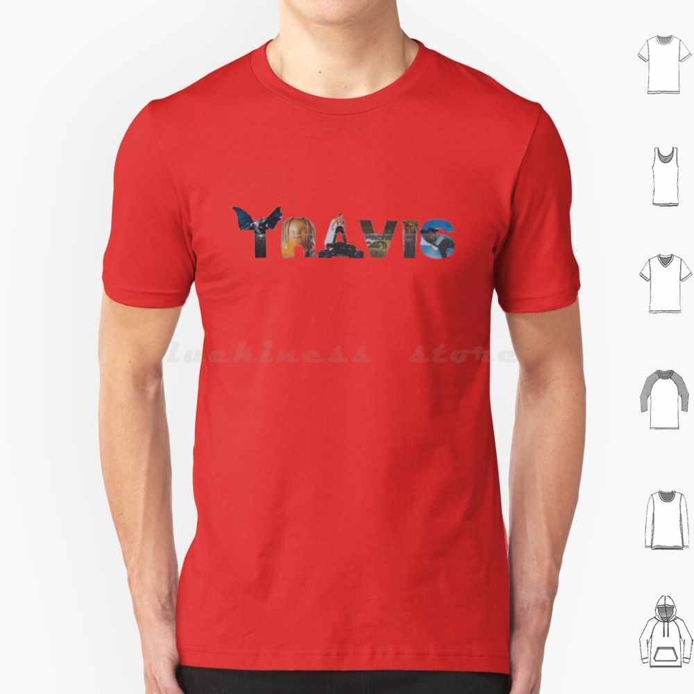 Cactus Jack Tee - เสื้อยืด Travis Lifestyle ผ้าฝ้าย สำหรับผู้ชายและผู้หญิง พิมพ์ลาย
