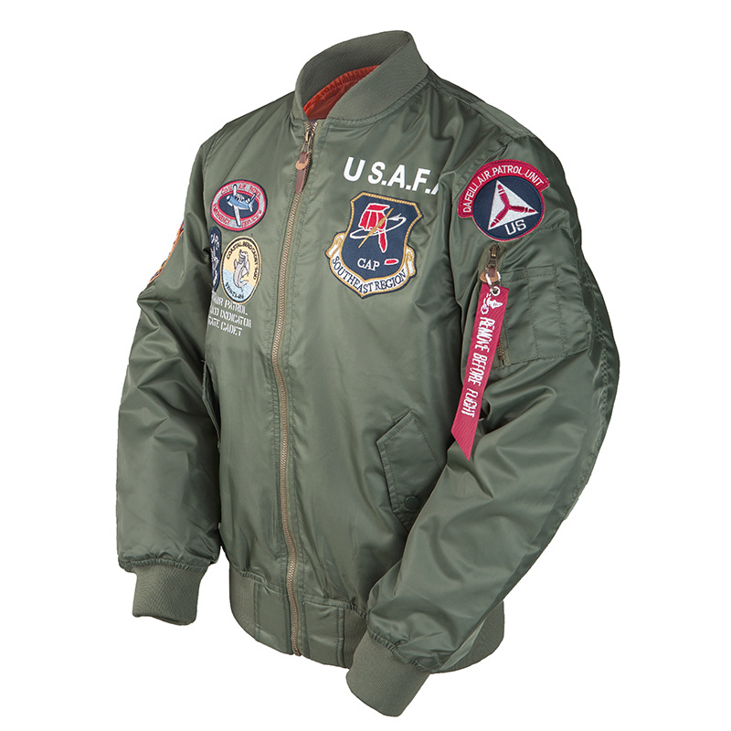 Streetwear Brand Top - เสื้อแจ็คเก็ตนักบิน MA1 รุ่น Top Gun ปี