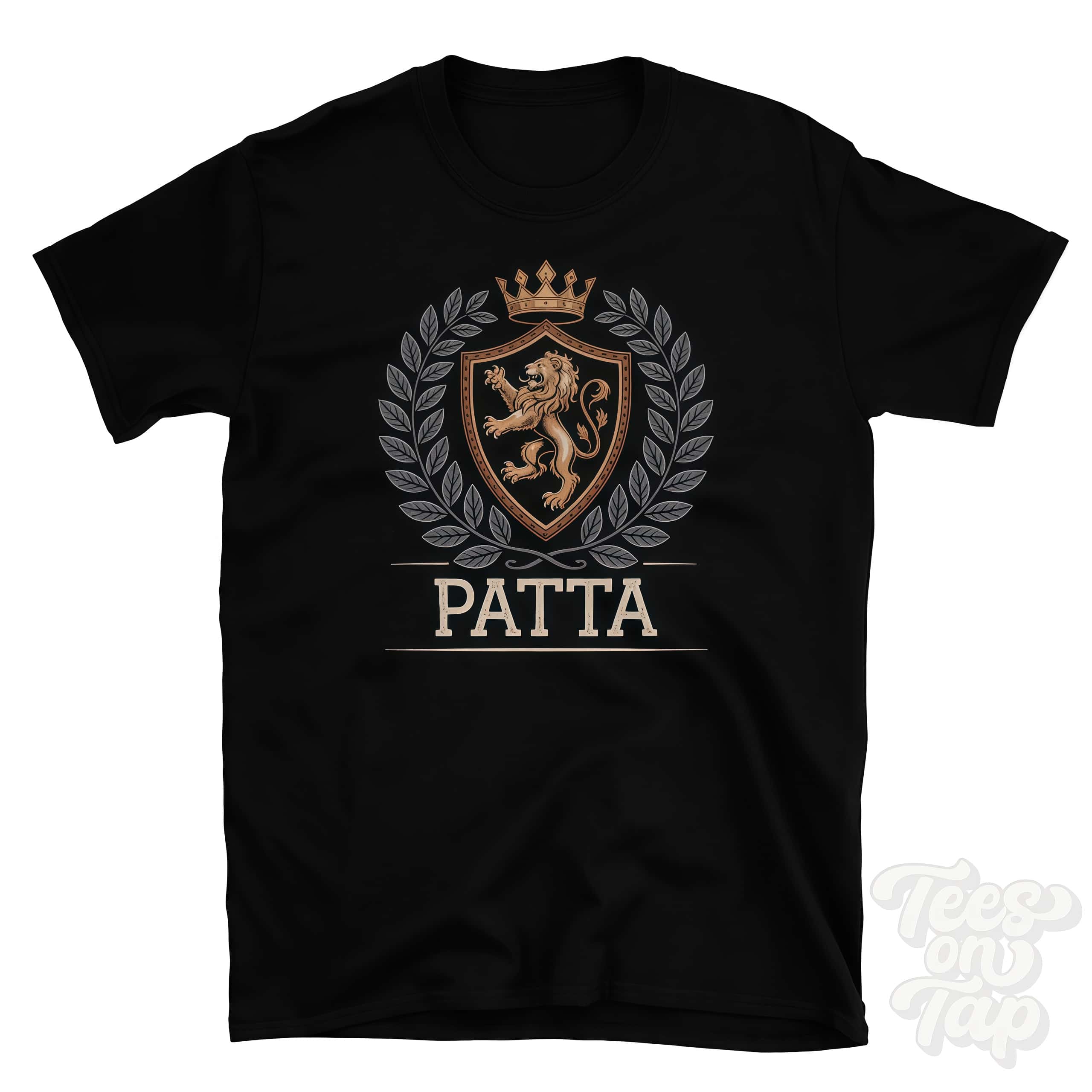 Streetwear High End Brand - PATTA FANTASY COAT OF ARMS เสื้อยืดแบรนด์ระดับไฮเอนด์เสื้อยืด