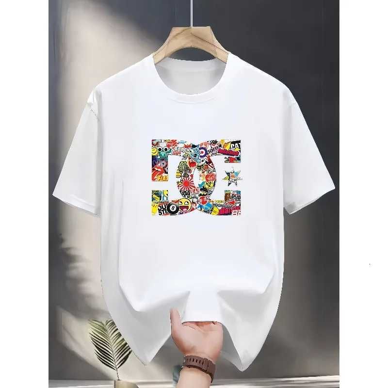 Streetwear High End Brand - เสื้อยืดโอเวอร์ไซส์พิมพ์ลายแบรนด์หรูระดับไฮเอนด์ แฟชั่นเทรนด์ ฤดูร้อน 2026 สำหรับผู้ชายและผู้หญิง สไตล์ลำลอง