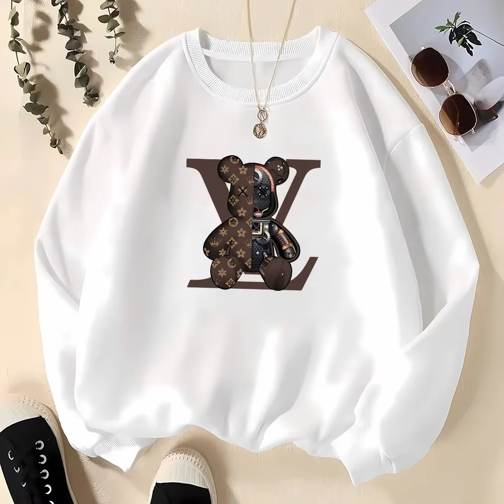 Streetwear Outfit Brand - เสื้อฮู้ดดี้โอเวอร์ไซส์แบรนด์หรูสำหรับผู้ชายและผู้หญิง รุ่นใหม่ประจำปี 2026 เนื้อผ้านุ่ม สไตล์สตรีทแวร์ ใส่ได้ทุกวัน