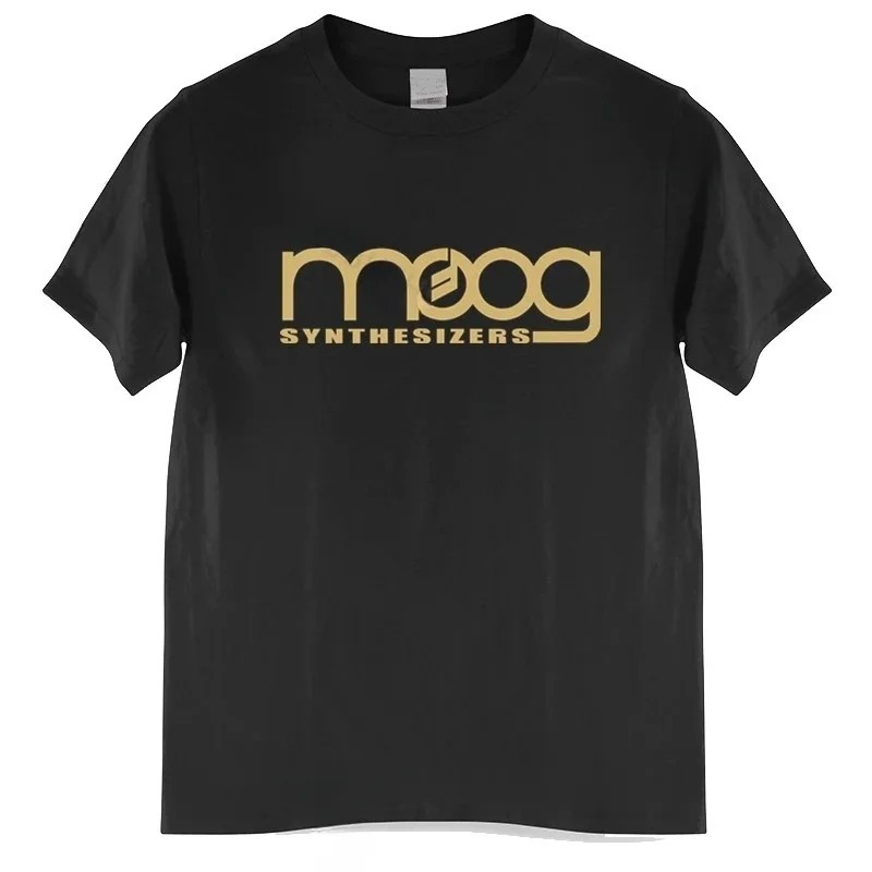 Streetwear Brand Top - Moog เสื้อยืดแขนสั้นพิมพ์ลายสีดำ, เสื้อยืดผู้ชายผู้หญิงผ้าฝ้ายฮิปฮอปโอเวอร์ไซส์เสื้อยืดแบรนด์เสื้อลำลองผู้ชายแขนยาว