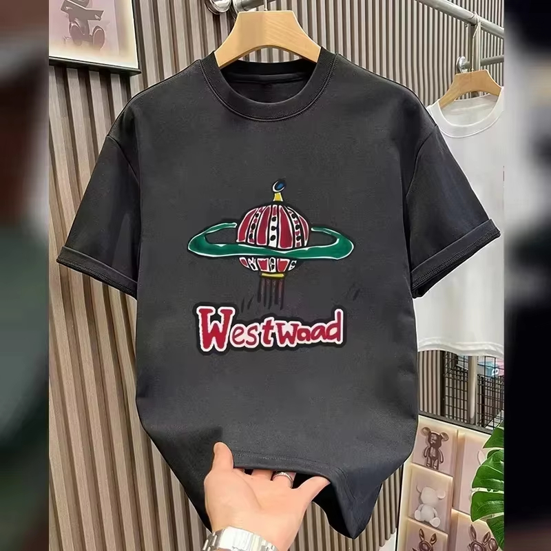 Streetwear Brand Top - โลโก้คลาสสิกแฟชั่นลำลองเทรนด์แบรนด์เสื้อยืดผ้าฝ้ายกราฟิก TEE ผู้ชายผู้หญิงฤดูร้อนสตรีทแวร์