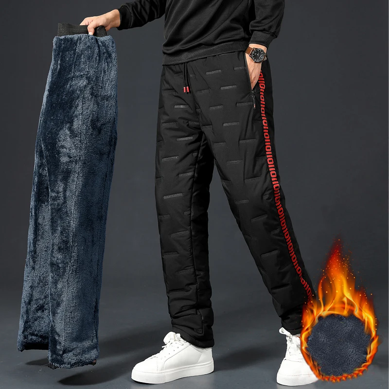 ฤดูหนาว Lambswool ลงกางเกง WAR - Streetwear Brand Joggers บทวิจารณ์และราคา