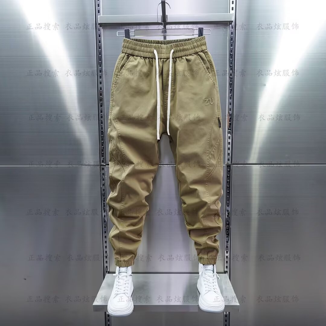 กางเกงวอร์มผู้ชายทรงฮาเร็ม แบร - Streetwear Brand Joggers บทวิจารณ์และราคา