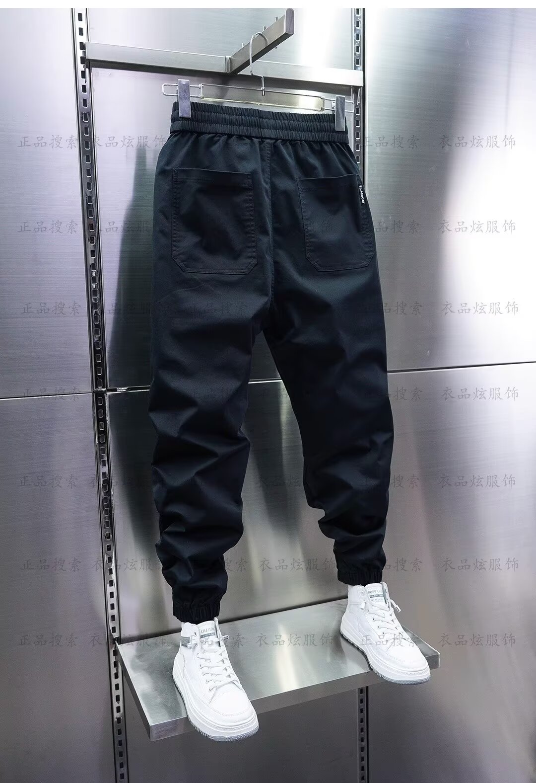 กางเกงวอร์มผู้ชายทรงฮาเร็ม แบร - Streetwear Brand Joggers บทวิจารณ์และราคา