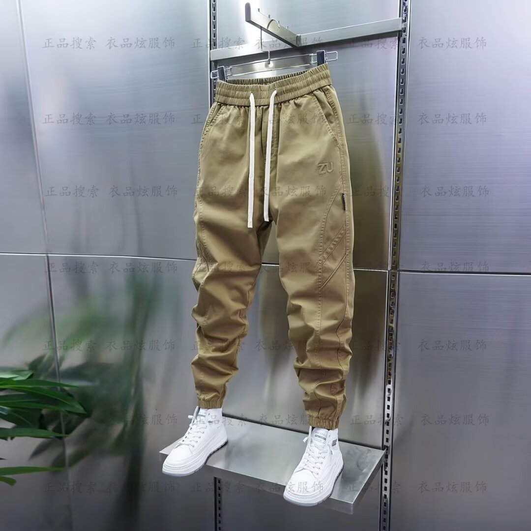 กางเกงวอร์มผู้ชายทรงฮาเร็ม แบร - Streetwear Brand Joggers บทวิจารณ์และราคา