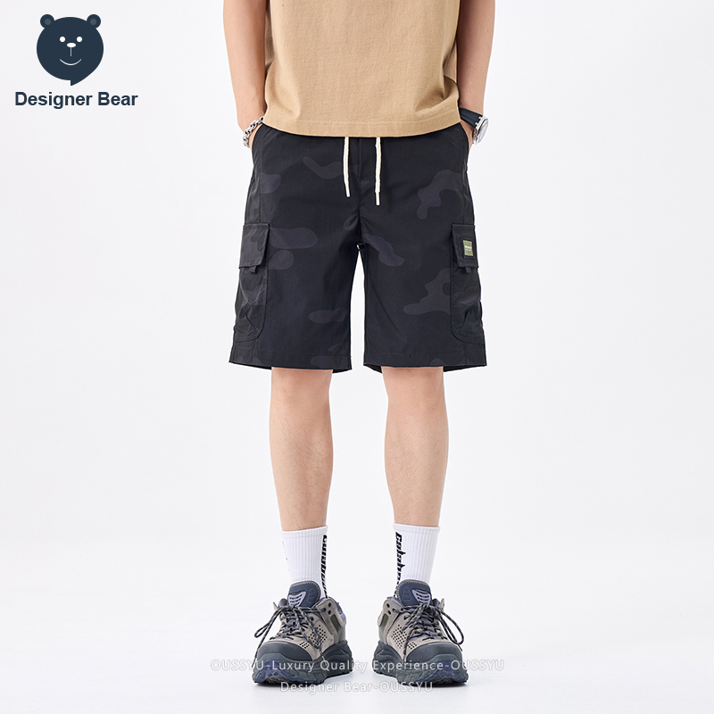 กางเกงขาสั้นคาร์โก้ลายพรางสำหร - Streetwear Brand For Men บทวิจารณ์และราคา