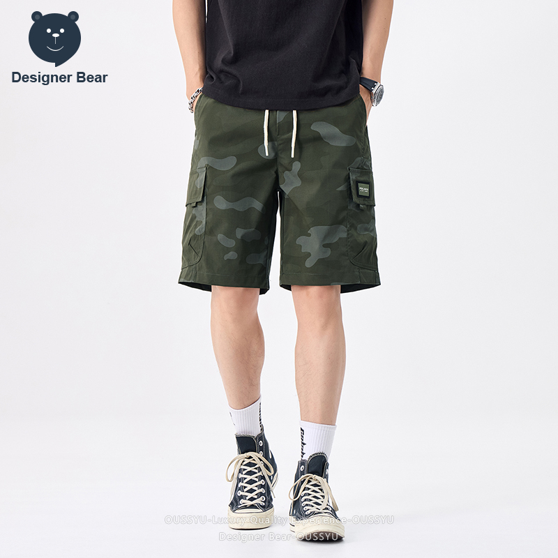 กางเกงขาสั้นคาร์โก้ลายพรางสำหร - Streetwear Brand For Men บทวิจารณ์และราคา