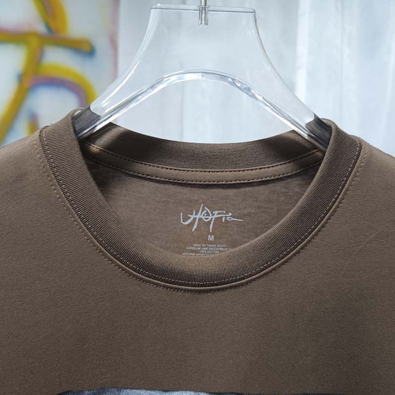 เสื้อยืดลายพิมพ์รูปปั้นหินสีน้ - Cactus Jack Tee บทวิจารณ์และราคา