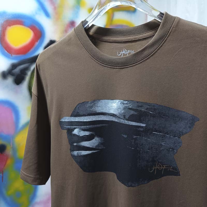 เสื้อยืดลายพิมพ์รูปปั้นหินสีน้ - Cactus Jack Tee บทวิจารณ์และราคา