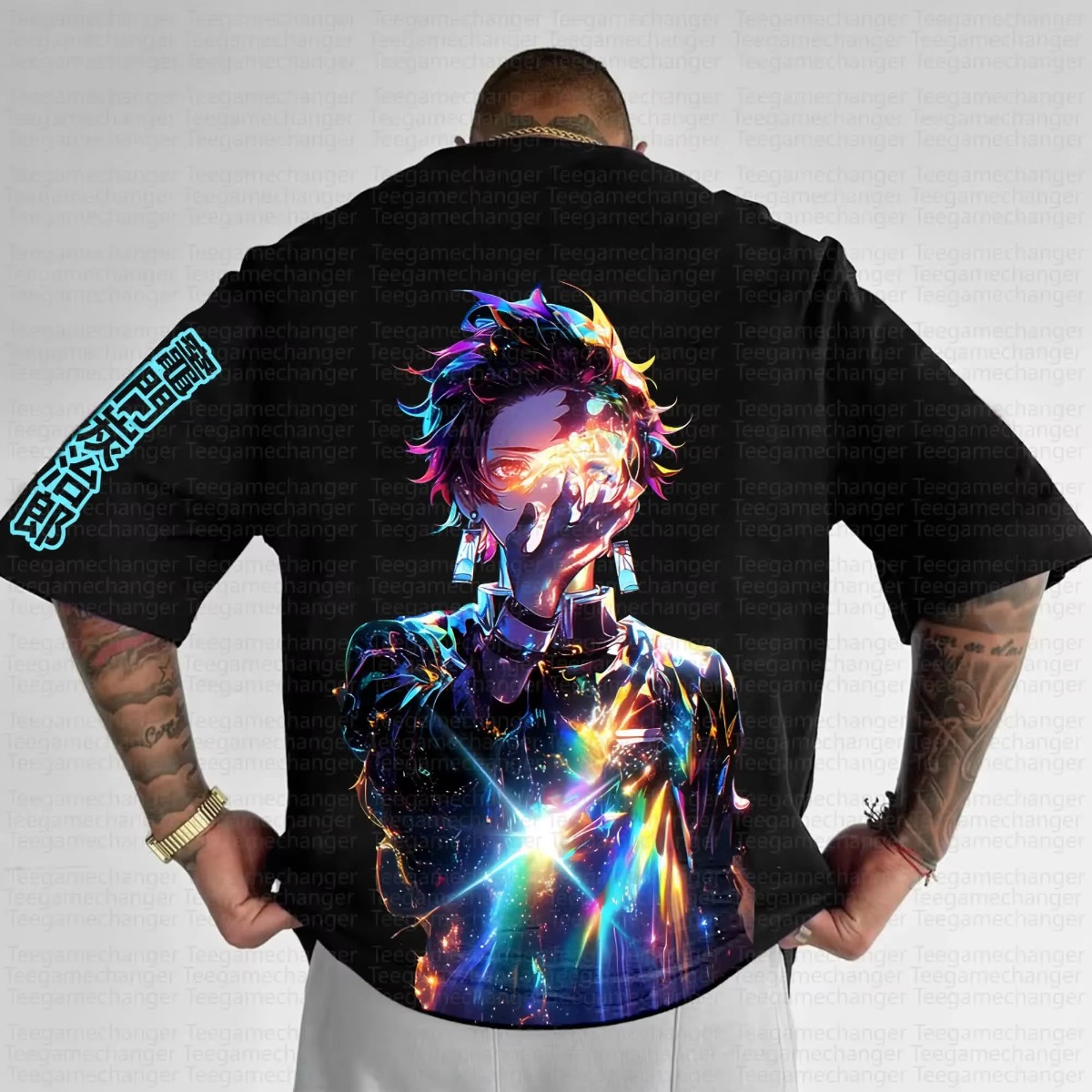 เสื้อยืดลายตัวละครอนิเมะดาบพิฆ - Streetwear Brand Shoes บทวิจารณ์และราคา