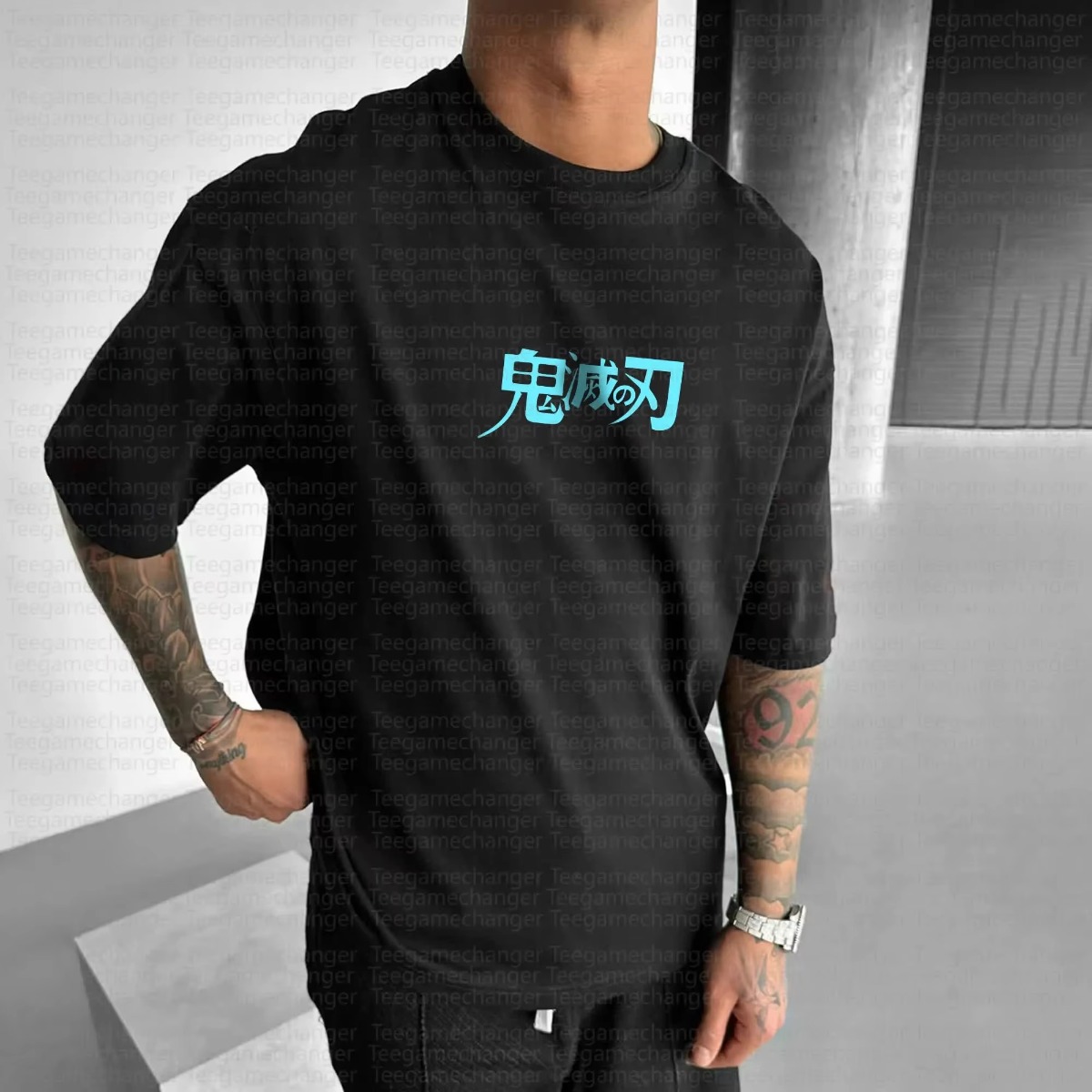 เสื้อยืดลายตัวละครอนิเมะดาบพิฆ - Streetwear Brand Shoes บทวิจารณ์และราคา