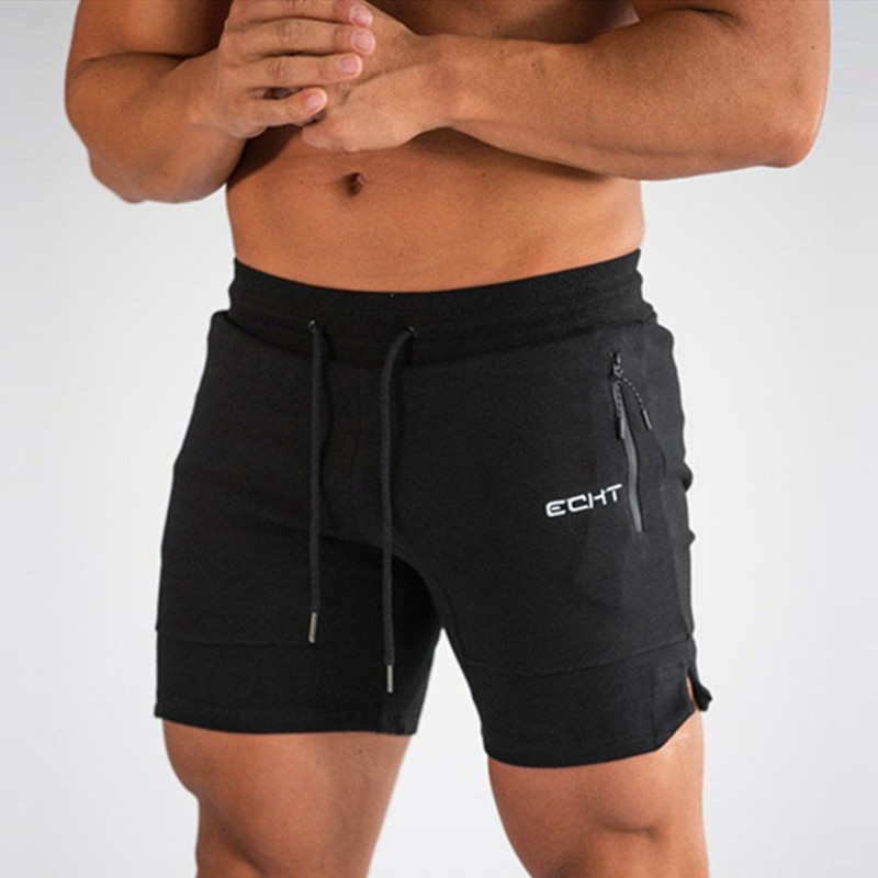 กางเกงขาสั้นมีกระเป๋าซิปใหม่สำ - Streetwear Brand Joggers บทวิจารณ์และราคา