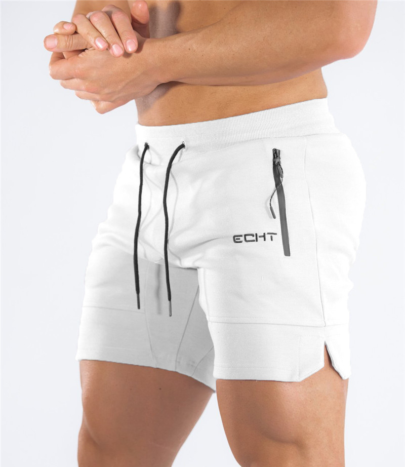 กางเกงขาสั้นมีกระเป๋าซิปใหม่สำ - Streetwear Brand Joggers บทวิจารณ์และราคา
