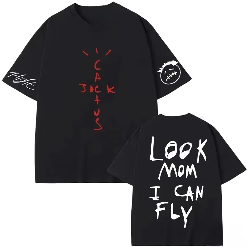 เสื้อยืดแฟชั่นสำหรับแฟนๆ ของขว - Cactus Jack Tee บทวิจารณ์และราคา