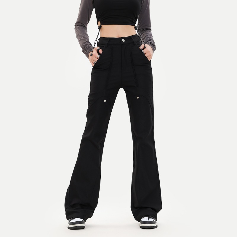 กางเกงขายาวทรงตรงสไตล์วินเทจยี - Streetwear Brand La บทวิจารณ์และราคา