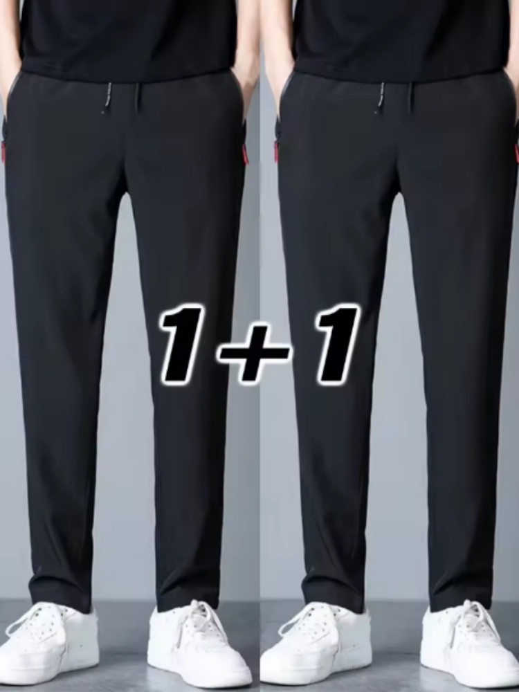 2 ชิ้น กางเกงลำลองผู้ชาย ยืดหย - Streetwear Brand บทวิจารณ์และราคา