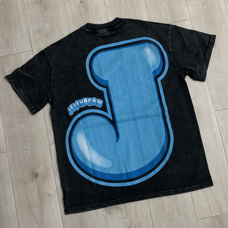 เสื้อยืดแขนสั้นสไตล์อเมริกันแบ - Streetwear High End Brand บทวิจารณ์และราคา