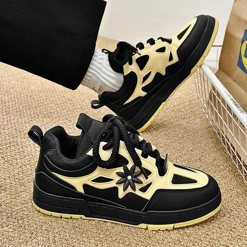 แฟชั่นบุรุษรองเท้าแบรนด์หรูรอง - Streetwear Brand Shoes บทวิจารณ์และราคา