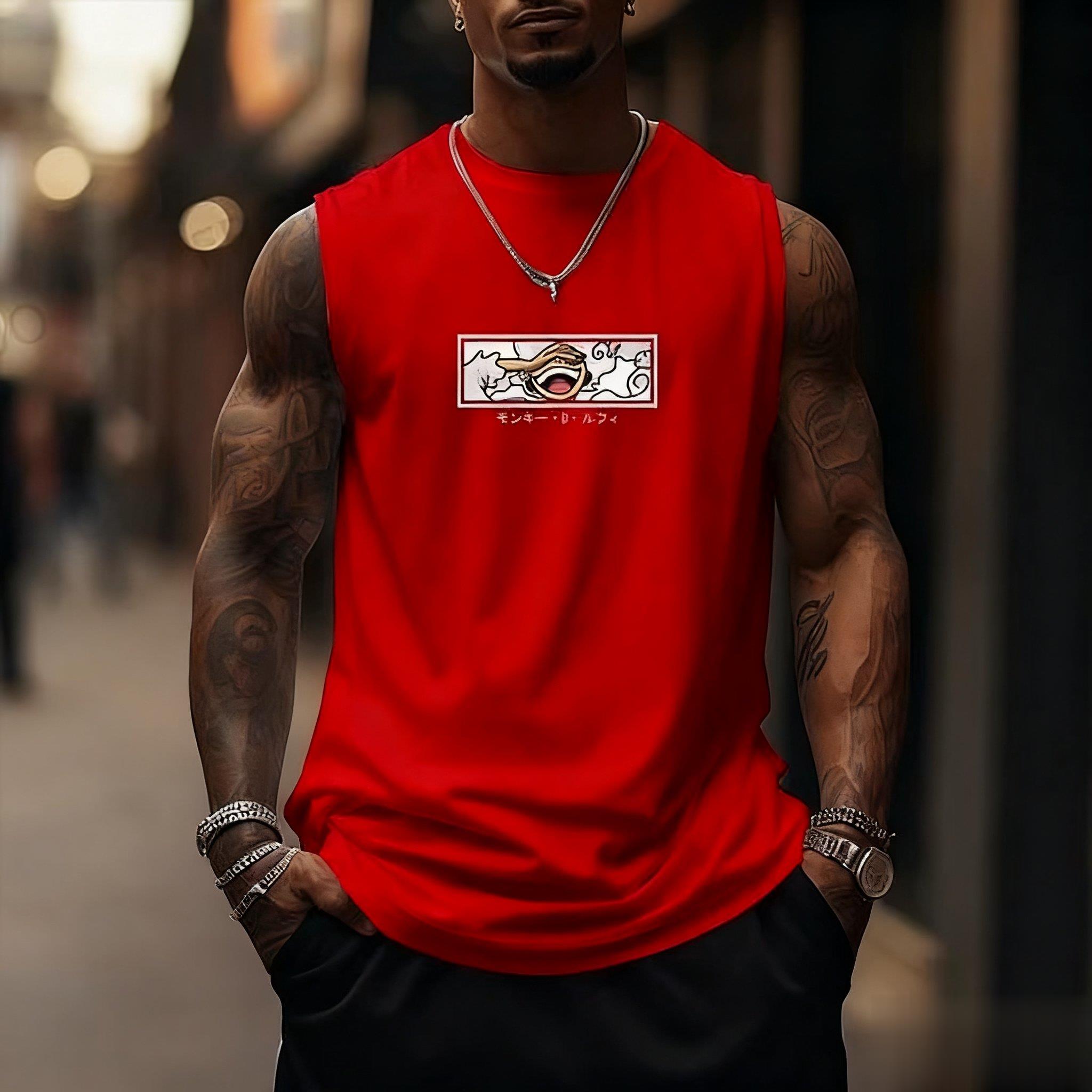 เสื้อกล้ามวันพีซ ลูฟี่ เกียร์  - Streetwear Brand Shoes บทวิจารณ์และราคา