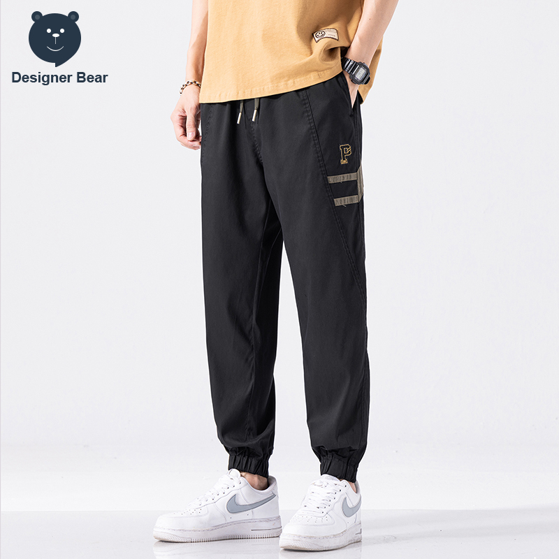 กางเกงฮาเร็มคาร์โก้ผู้ชาย แบรน - Streetwear Brand Joggers บทวิจารณ์และราคา