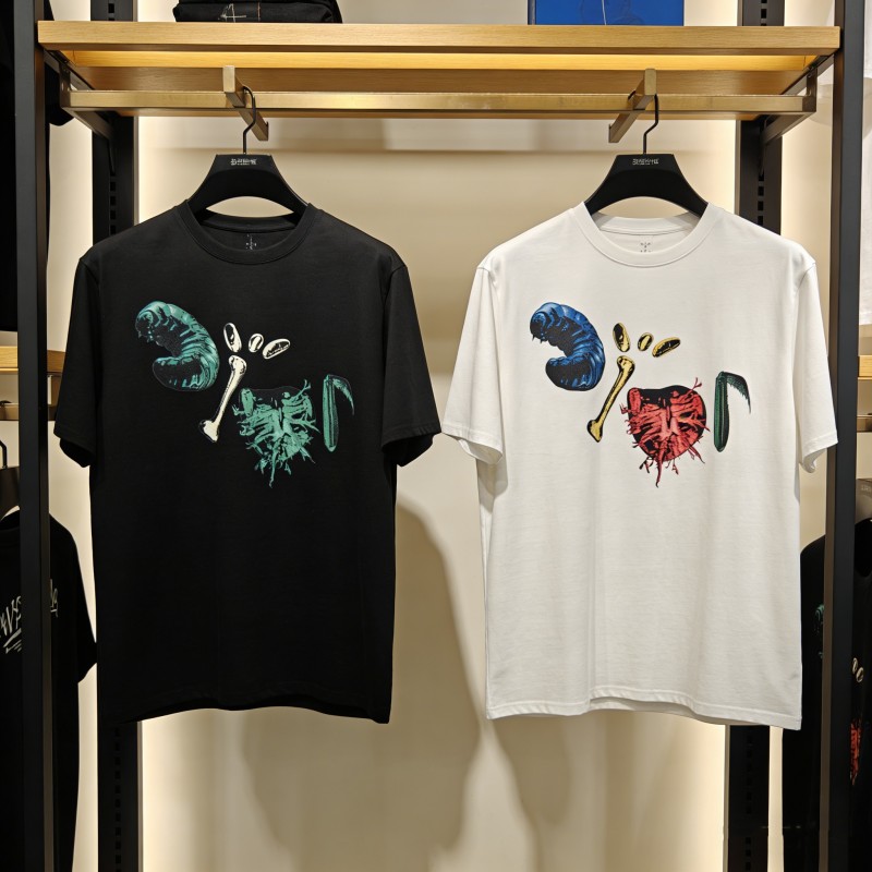 เสื้อยืดคอตตอนลายกระบองเพชร ลา - Cactus Jack Tee บทวิจารณ์และราคา
