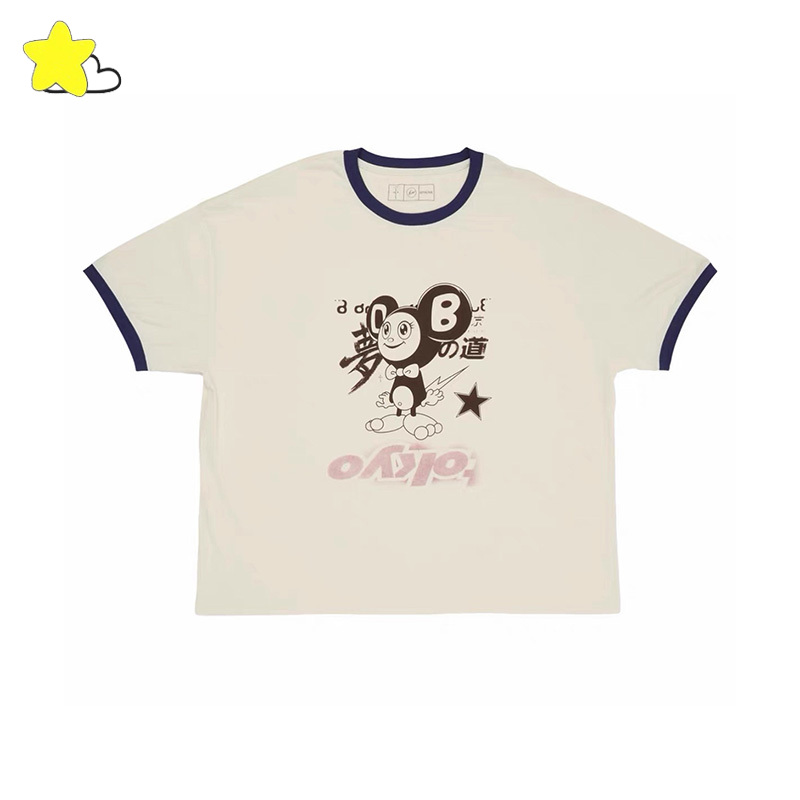 เสื้อยืดคอกลมแขนยาวผ้าฝ้ายคุณภ - Cactus Jack Tee บทวิจารณ์และราคา