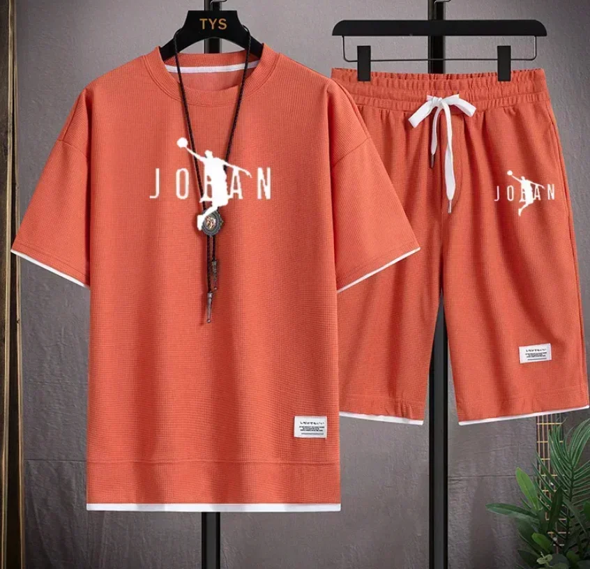 ชุดเซ็ต 2 ชิ้นสำหรับผู้ชาย ฤดู - Streetwear Outfit Brand บทวิจารณ์และราคา