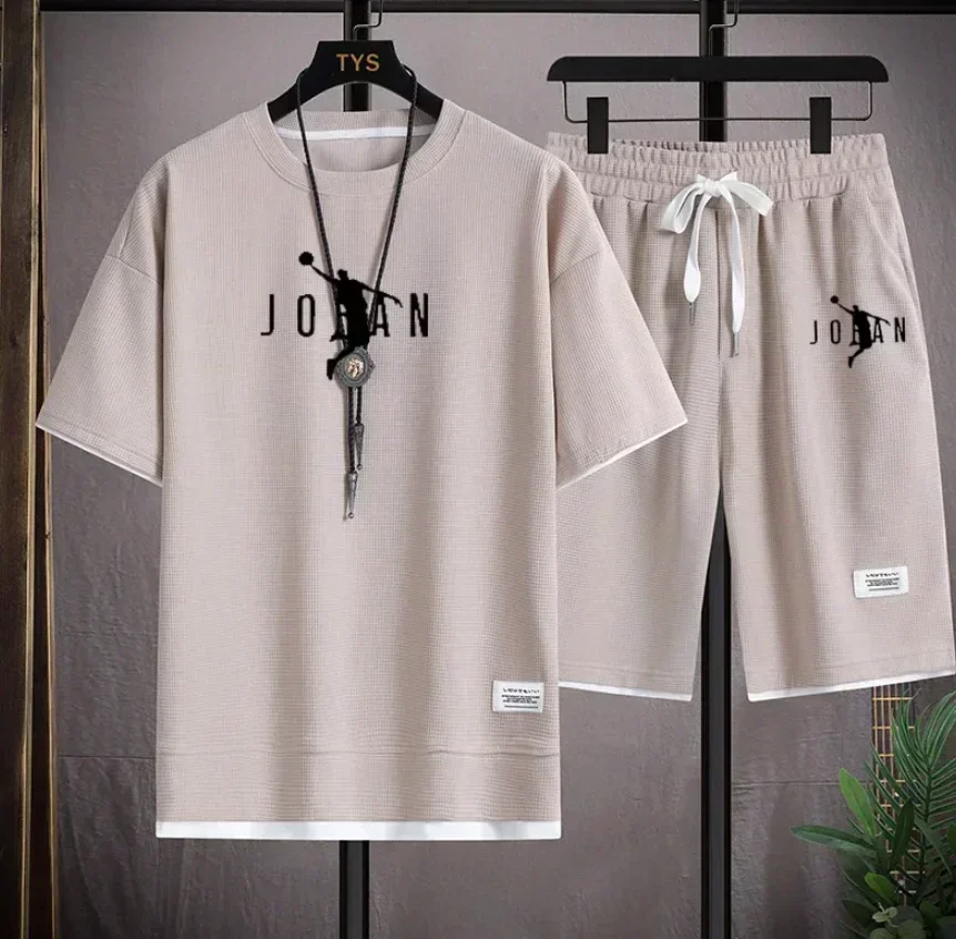 ชุดเซ็ต 2 ชิ้นสำหรับผู้ชาย ฤดู - Streetwear Outfit Brand บทวิจารณ์และราคา