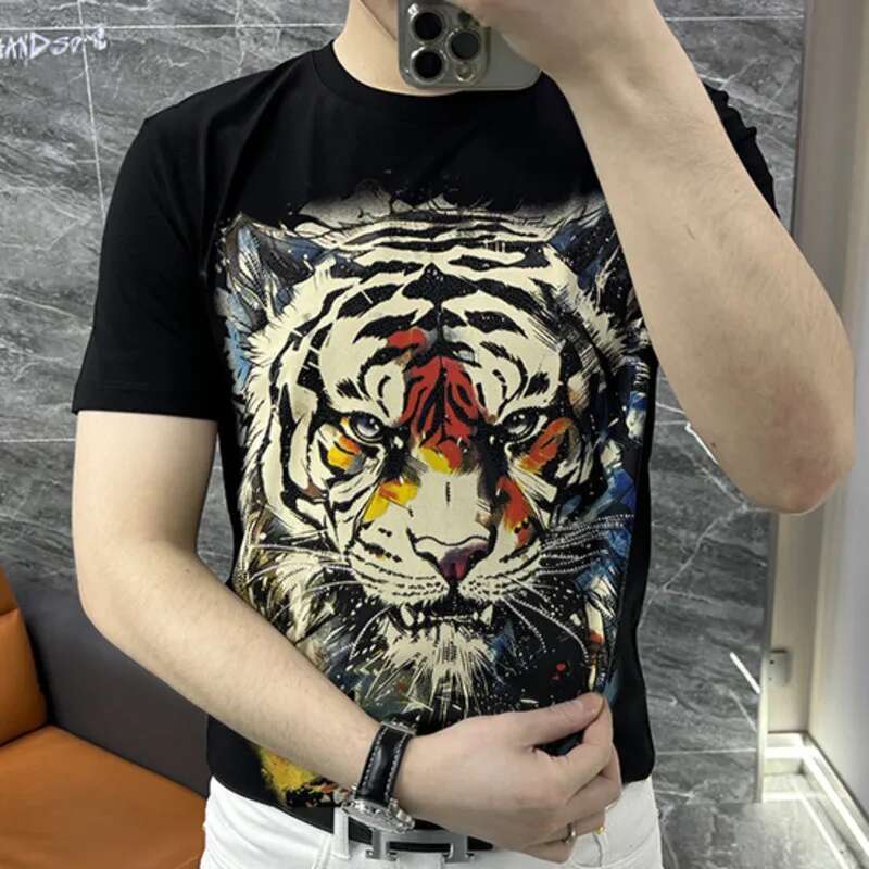 Streetwear ร้อนเจาะหัวเสือแขนส - Streetwear Outfit Brand บทวิจารณ์และราคา